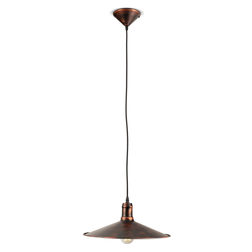BRILAGI - FORGE Pendant Light on Cable 1xE27/60W/230V Ø 36 cm Brown