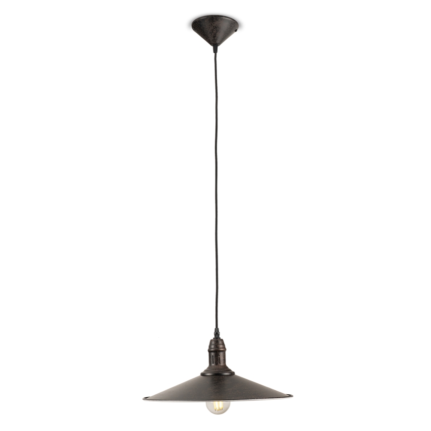 BRILAGI - FORGE Pendant Light on Cable 1xE27/60W/230V Ø 36 cm Brown