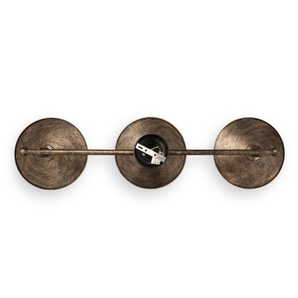 BRILAGI - FORGE Rod-Mounted Chandelier 3xE27/60W/230V Copper/Patina