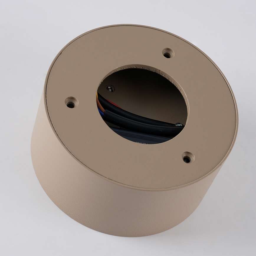 Brilagi - FORIS LED Bathroom Ceiling Light LED/14W/230V Ø 12 cm Beige IP44