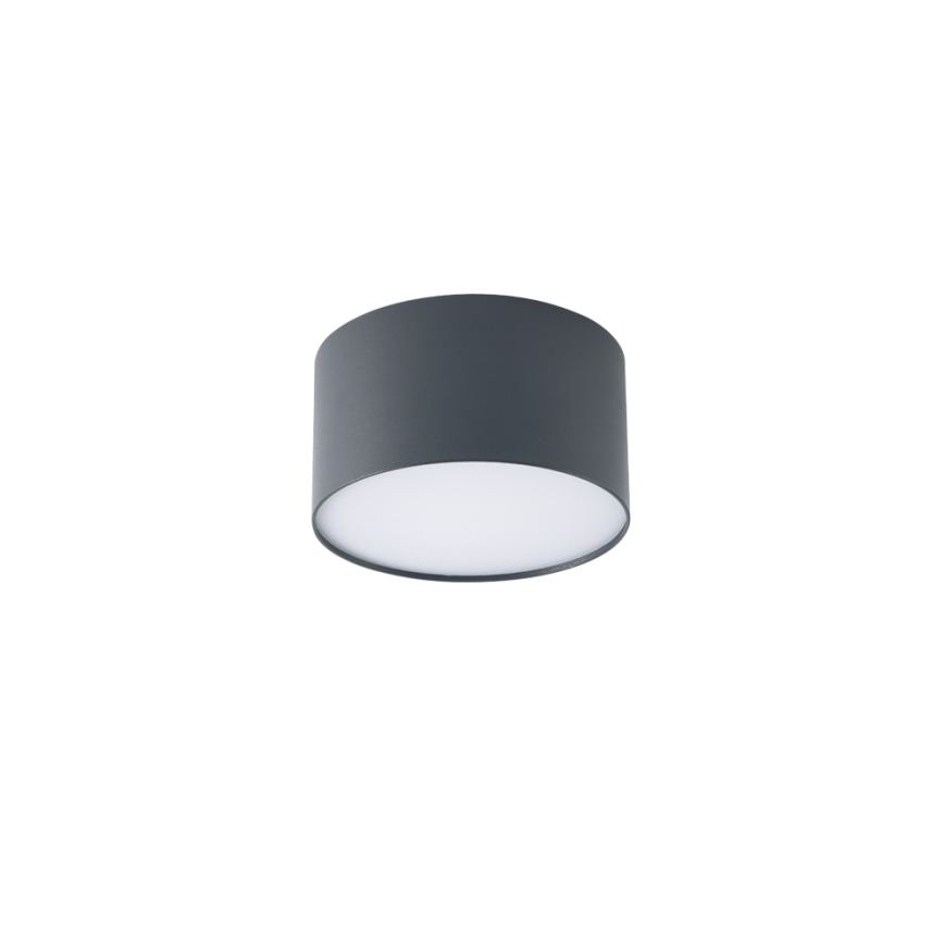 Brilagi - FORIS LED Bathroom Ceiling Light LED/9W/230V Ø 9 cm Anthracite IP44 CRI 90