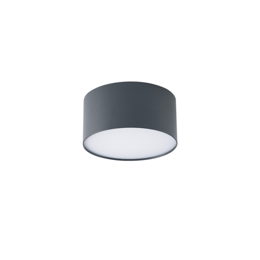 Brilagi - LED Bathroom Ceiling Light FORIS LED/14W/230V dia. 12 cm Anthracite IP44