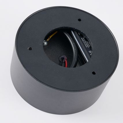 Brilagi - LED Bathroom Ceiling Light FORIS LED/14W/230V dia. 12 cm Anthracite IP44