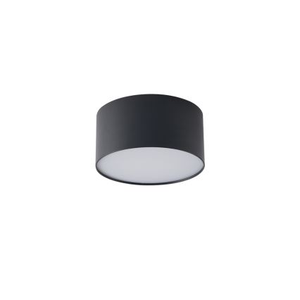 Brilagi - FORIS LED Bathroom Ceiling Light LED/14W/230V Ø 12 cm Black IP44