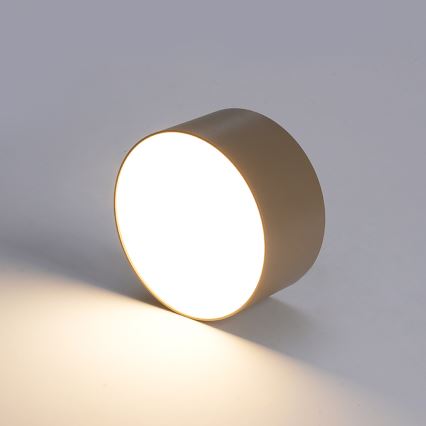 Brilagi - FORIS LED Bathroom Ceiling Light, 20W/230V, Ø 15 cm, Beige, IP44