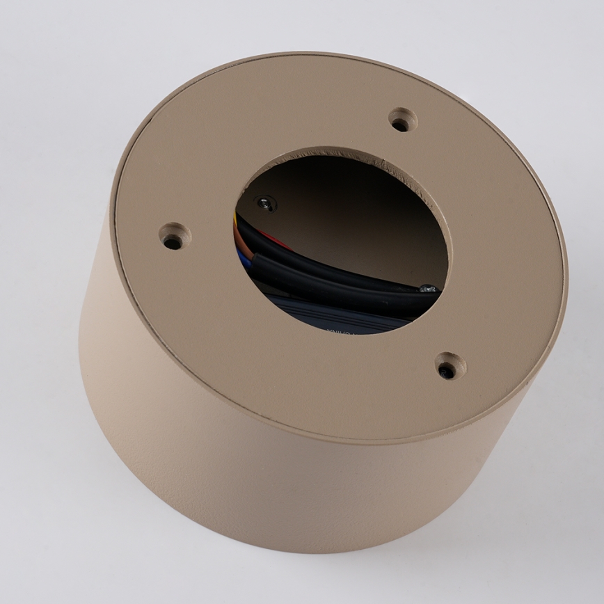 Brilagi - FORIS LED Bathroom Ceiling Light, 20W/230V, Ø 15 cm, Beige, IP44