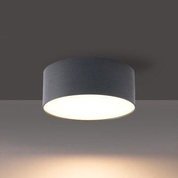 Brilagi - FORIS LED Bathroom Ceiling Light LED/9W/230V Ø 9 cm Anthracite IP44 CRI 90