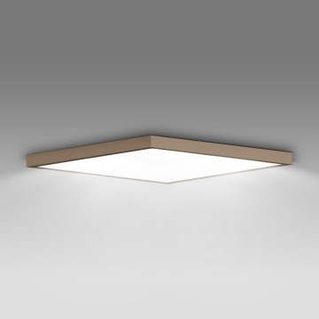 Brilagi - FRAME LED Bathroom Ceiling Light 50W/230V 60x60 cm IP44 Beige