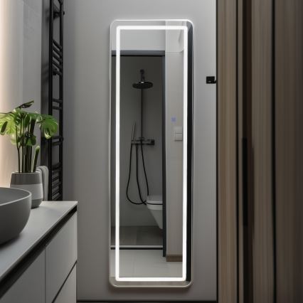 Brilagi - BELLEZA Freestanding LED Mirror 42W/230V 160×50 cm IP44 CRI 90 Dimmable + Adjustable CCT