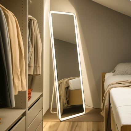 Brilagi - ELEGANZA Freestanding Mirror LED/42W/230V 160x50 cm IP44 CRI 90 Dimmable + CCT