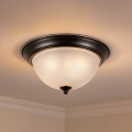 BRILAGI - FRESCO Ceiling Light 2x E27/40W/230V, Ø 28 cm, Black/Gold