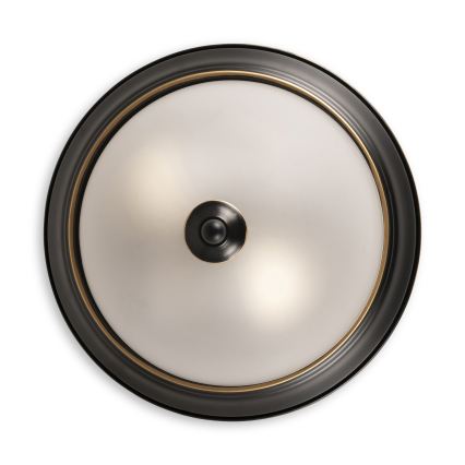 BRILAGI - FRESCO Ceiling Light 2x E27/40W/230V, Ø 28 cm, Black/Gold