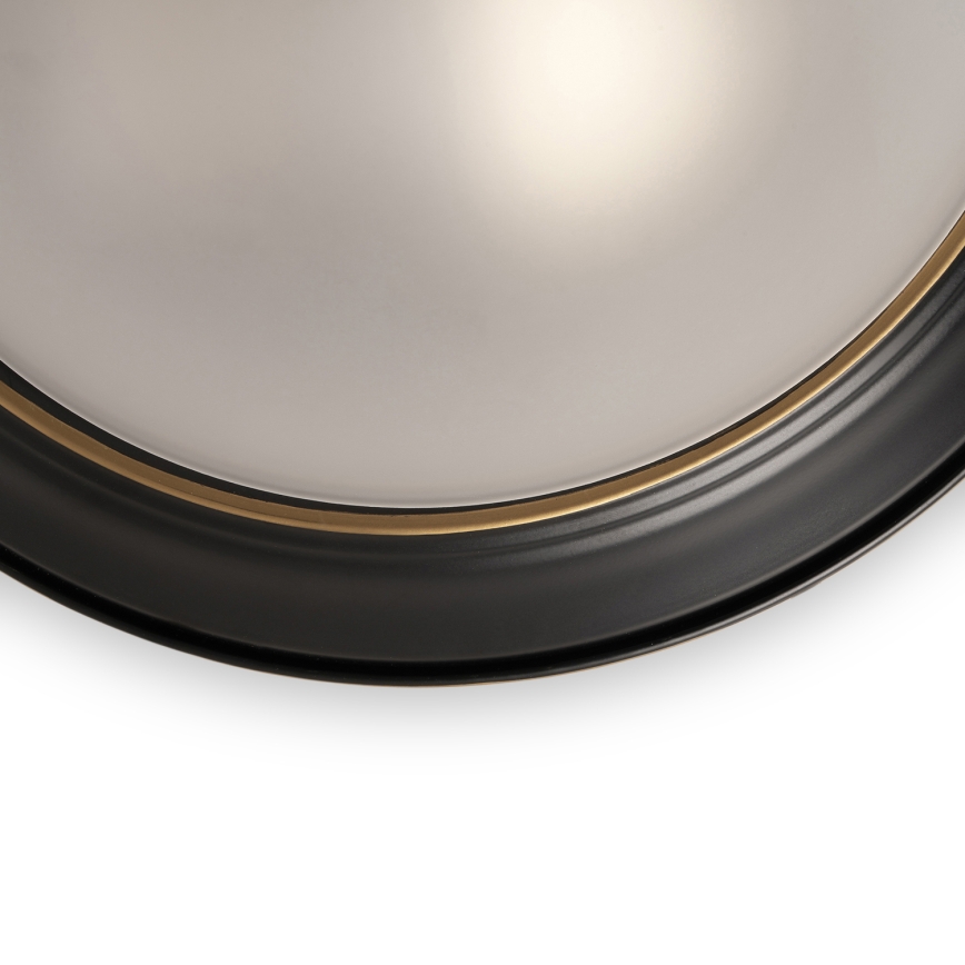 BRILAGI - FRESCO Ceiling Light 2x E27/40W/230V, Ø 28 cm, Black/Gold