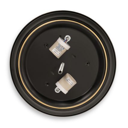 BRILAGI - FRESCO Ceiling Light 2x E27/40W/230V, Ø 28 cm, Black/Gold