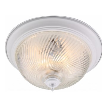 Brilagi - FRESCO Ceiling Light 2x E27/40W/230V Ø 28 cm White