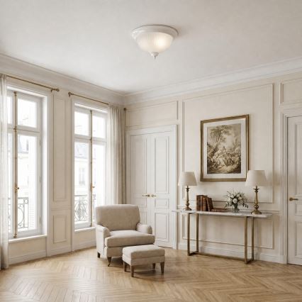 BRILAGI - FRESCO Ceiling Light 2x E27/40W/230V Ø 28 cm White