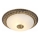 Brilagi - FRESCO Ceiling Light 2x E27/40W/230V, Ø 30 cm, Brass