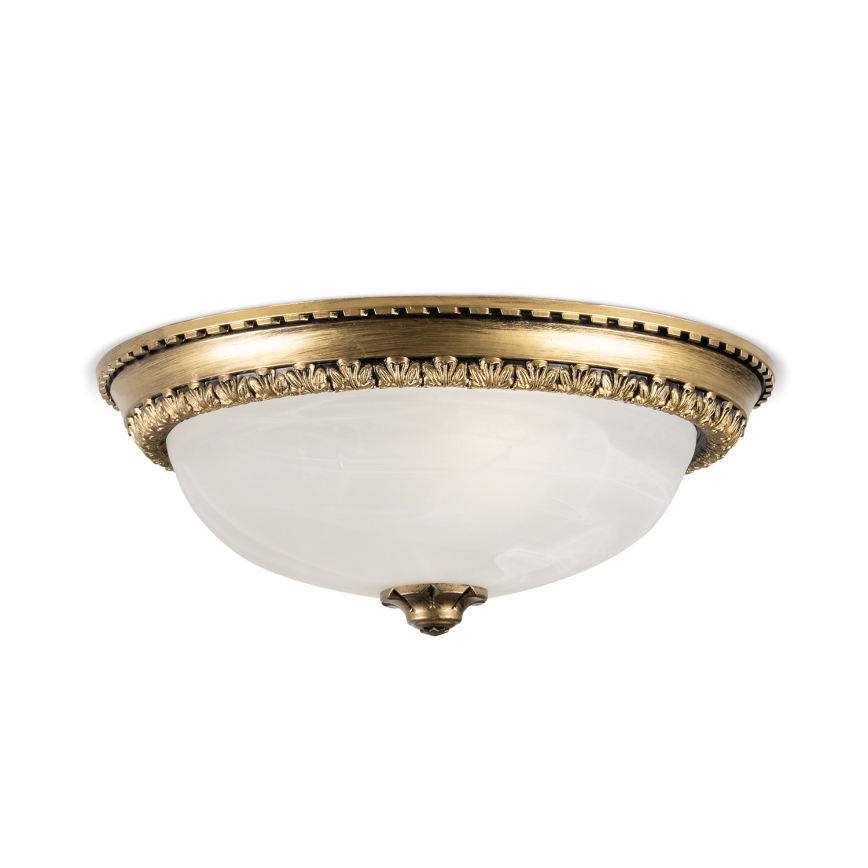 BRILAGI - FRESCO Ceiling Light 2x E27/40W/230V, Ø 30 cm, Brass