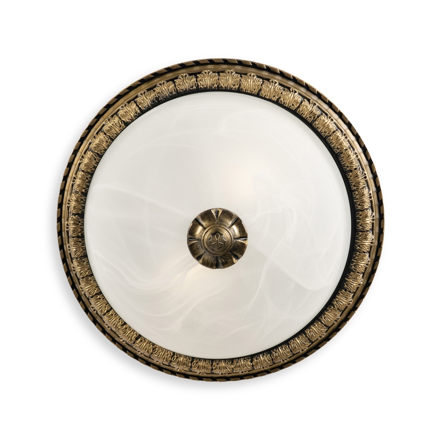 BRILAGI - FRESCO Ceiling Light 2x E27/40W/230V, Ø 30 cm, Brass
