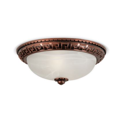 BRILAGI - FRESCO Ceiling Light 2xE27/40W/230V, 30 cm diameter, Copper