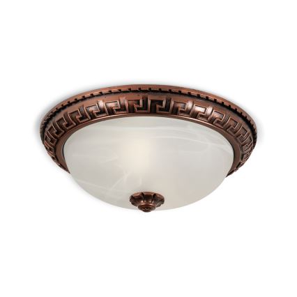 BRILAGI - FRESCO Ceiling Light 2xE27/40W/230V, 30 cm diameter, Copper