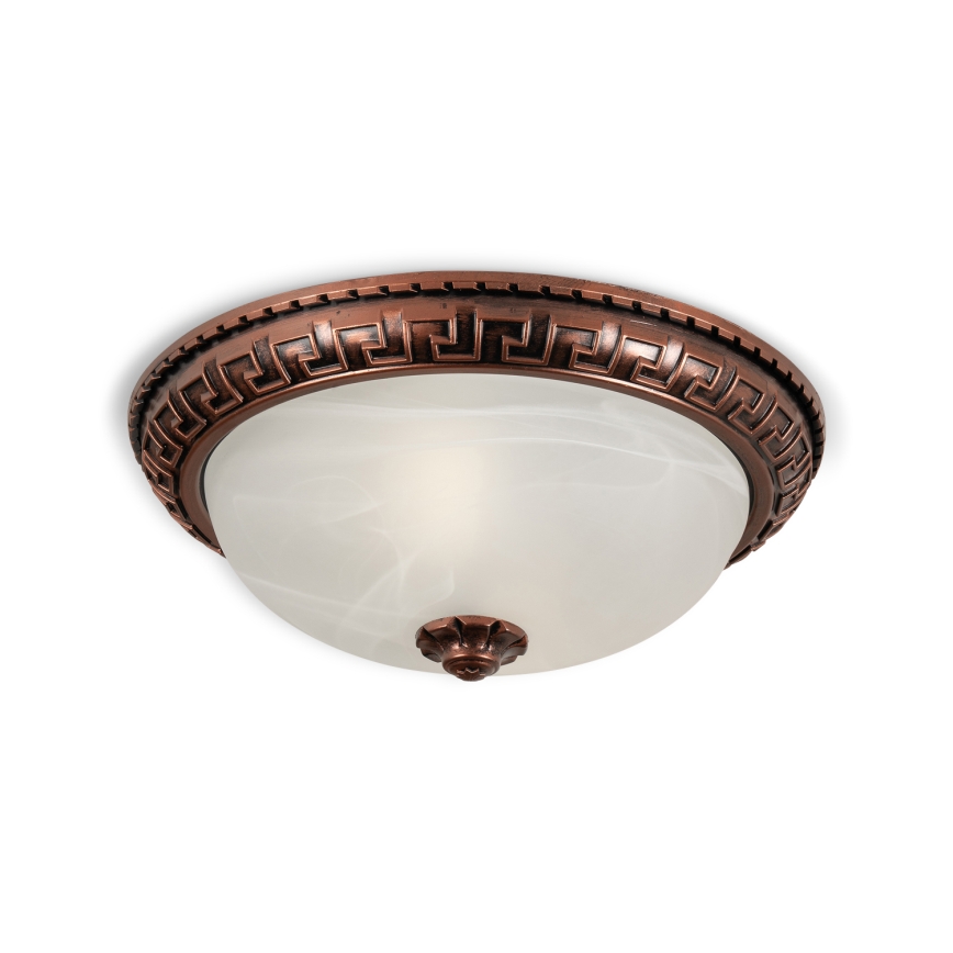 BRILAGI - FRESCO Ceiling Light 2xE27/40W/230V, 30 cm diameter, Copper