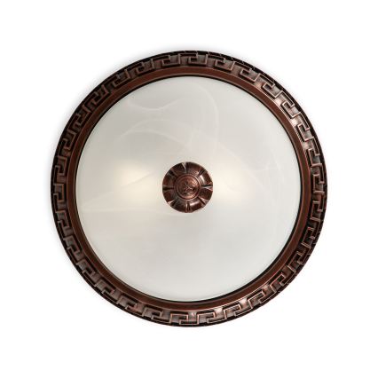 BRILAGI - FRESCO Ceiling Light 2xE27/40W/230V, 30 cm diameter, Copper
