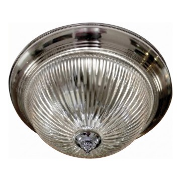 Brilagi - FRESCO Ceiling Light 2xE27/40W/230V, Ø 28 cm, Polished Chrome