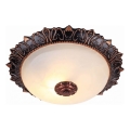 Brilagi - FRESCO Ceiling light 2xE27/40W/230V Ø 30 cm Bronze finish