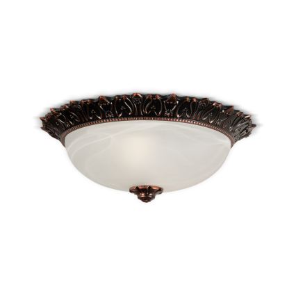 BRILAGI - FRESCO Ceiling light 2xE27/40W/230V Ø 30 cm Bronze finish