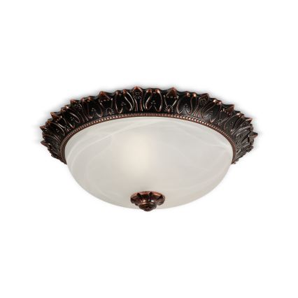BRILAGI - FRESCO Ceiling light 2xE27/40W/230V Ø 30 cm Bronze finish