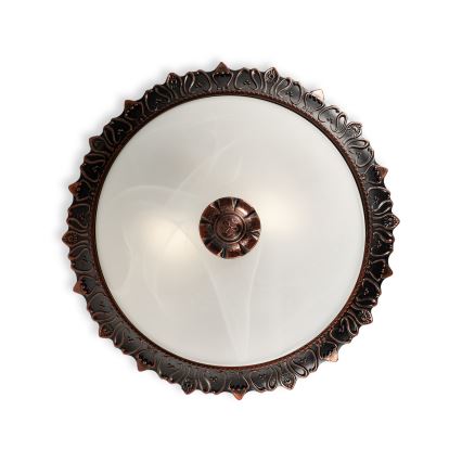 BRILAGI - FRESCO Ceiling light 2xE27/40W/230V Ø 30 cm Bronze finish