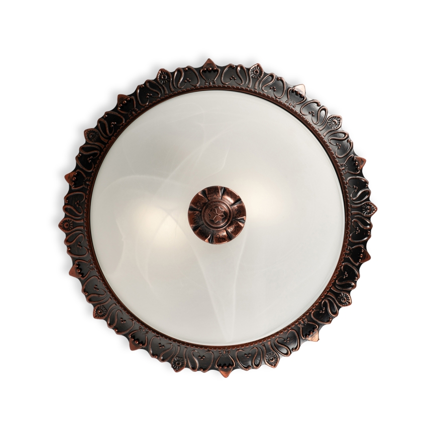 BRILAGI - FRESCO Ceiling light 2xE27/40W/230V Ø 30 cm Bronze finish