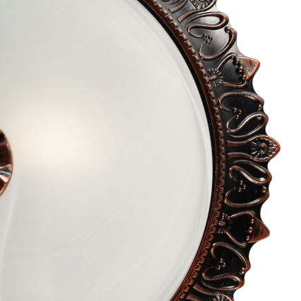 BRILAGI - FRESCO Ceiling light 2xE27/40W/230V Ø 30 cm Bronze finish