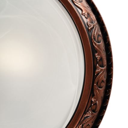 BRILAGI - FRESCO ceiling light 2xE27/40W/230V Ø 30 cm copper