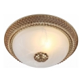 Brilagi - FRESCO ceiling light 2xE27/40W/230V Ø 30 cm, gold