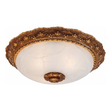 Brilagi - FRESCO Ceiling Light 2xE27/40W/230V Ø 30 cm Gold