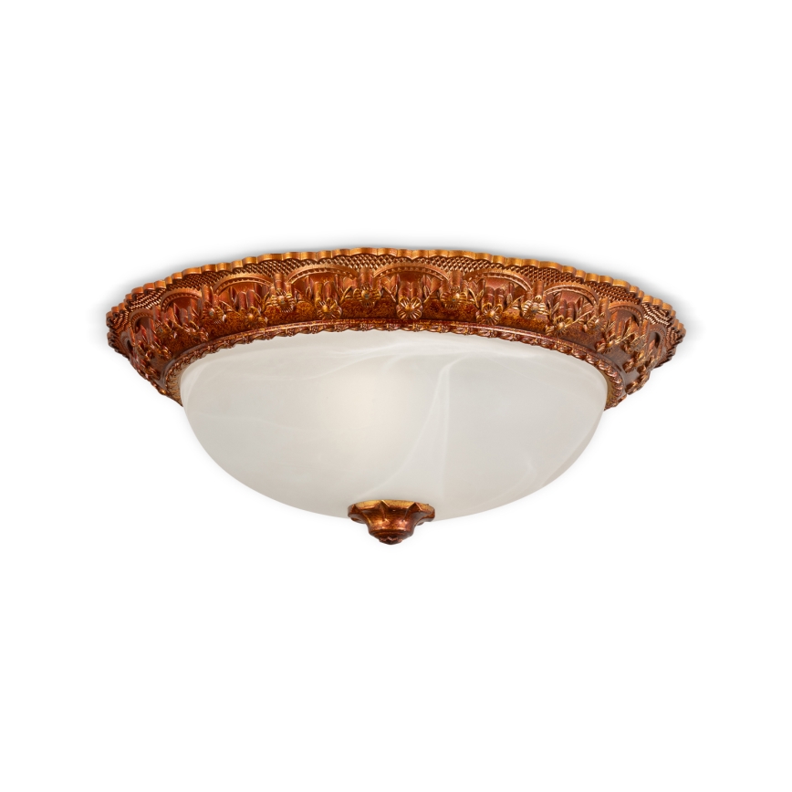 BRILAGI - FRESCO Ceiling Light 2xE27/40W/230V Ø 30 cm Gold