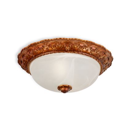 BRILAGI - FRESCO Ceiling Light 2xE27/40W/230V Ø 30 cm Gold