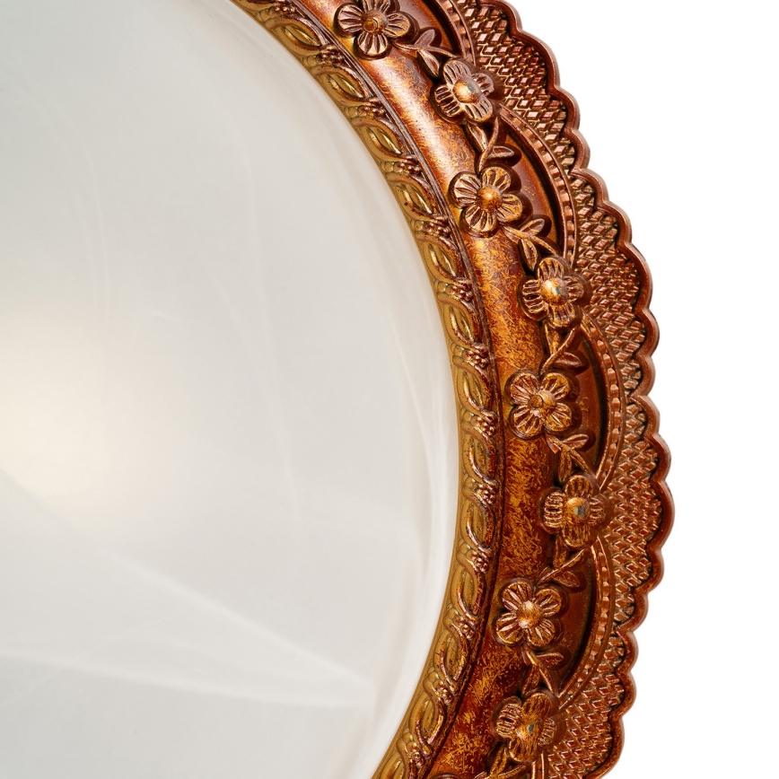 BRILAGI - FRESCO Ceiling Light 2xE27/40W/230V Ø 30 cm Gold