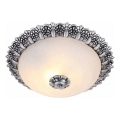 Brilagi - FRESCO Ceiling Light 2xE27/40W/230V Ø 30 cm Silver