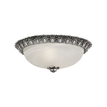 BRILAGI - FRESCO Ceiling Light 2xE27/40W/230V Ø 30 cm Silver