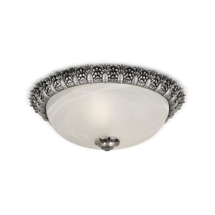 BRILAGI - FRESCO Ceiling Light 2xE27/40W/230V Ø 30 cm Silver