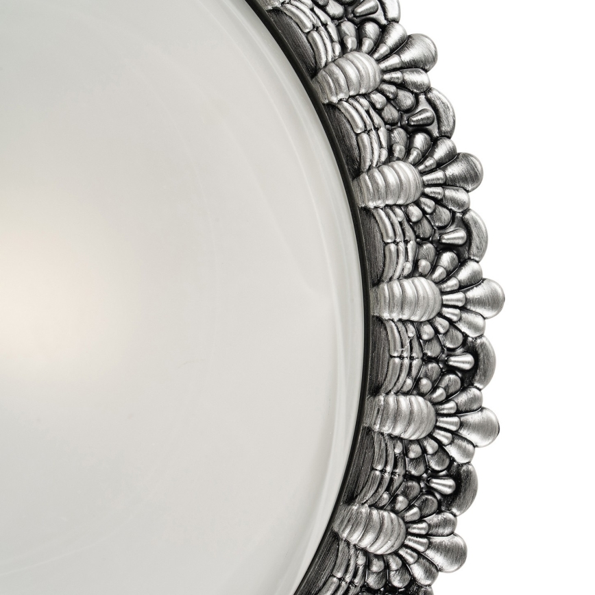 BRILAGI - FRESCO Ceiling Light 2xE27/40W/230V Ø 30 cm Silver
