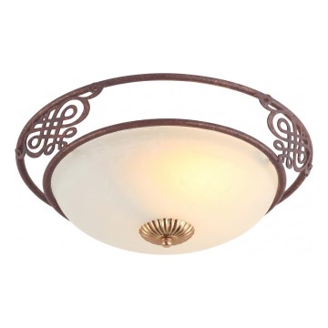Brilagi - FRESCO Ceiling Light 2xE27/40W/230V Ø 43 cm, Brown