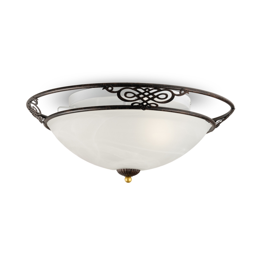 BRILAGI - FRESCO Ceiling Light 2xE27/40W/230V Ø 43 cm, Brown