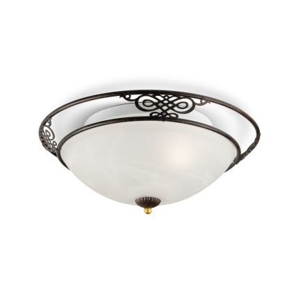 BRILAGI - FRESCO Ceiling Light 2xE27/40W/230V Ø 43 cm, Brown