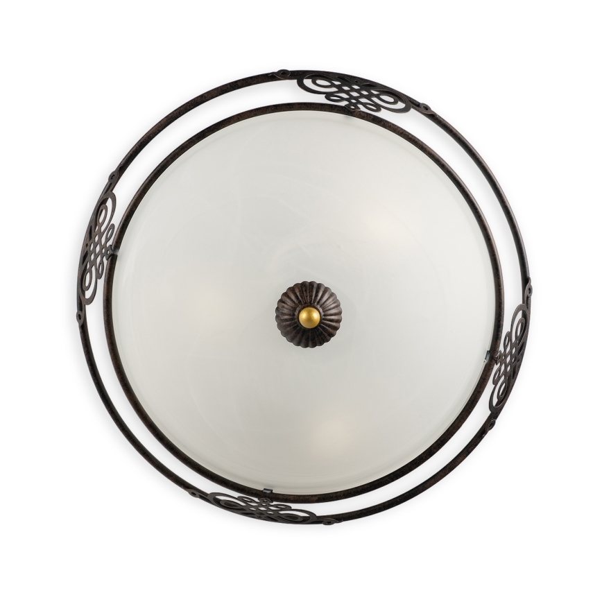BRILAGI - FRESCO Ceiling Light 2xE27/40W/230V Ø 43 cm, Brown