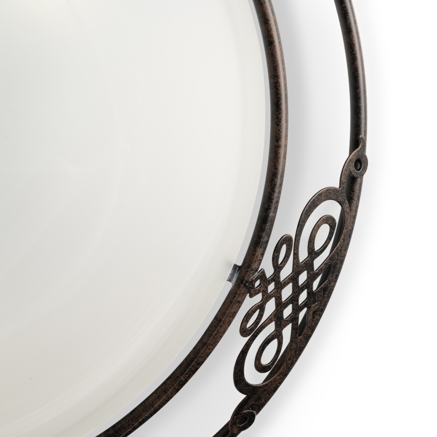 BRILAGI - FRESCO Ceiling Light 2xE27/40W/230V Ø 43 cm, Brown