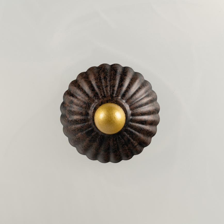 BRILAGI - FRESCO Ceiling Light 2xE27/40W/230V Ø 43 cm, Brown